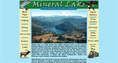 Desktop Screenshot of minerallake.com